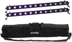 EUROLITE Set 2x LED BAR-12 UV Bar + Soft-Bag - hangszerdepo