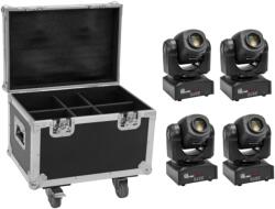 EUROLITE Set 4x LED TMH-S60 Moving-Head-Spot + Case - hangszerdepo
