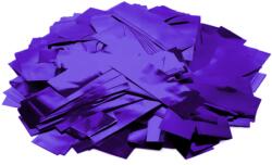 The Confetti Maker Metallic Confetti rectangular 55x18mm, purple, 1kg