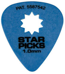 EVERLY - Star picks gitár pengető 1.00 mm kék - hangszerdepo