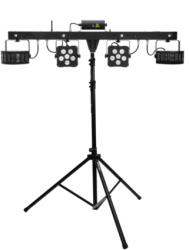 EUROLITE Set LED KLS Laser Bar PRO FX Light Set + M-4 Speaker-System Stand - hangszerdepo