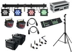 EUROLITE Set LED KLS-3002 + Laser Derby Mobile Bundle - hangszerdepo