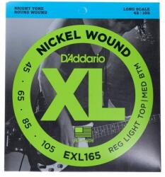 D'ADDARIO - EXL165 Nickel Wound Reg Light Top/Med Btm 45-105 elektromos basszusgitár húr - hangszerdepo