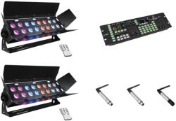 EUROLITE Set 2x Stage Panel 16 + Color Chief + QuickDMX transmitter + 2x receiver - hangszerdepo