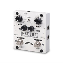 JOYO - J-D-Seed II effektpedál Digital Delay Dual Channel Tap Tempo - hangszerdepo