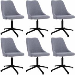 vidaXL 6 buc gri deschis 3090218