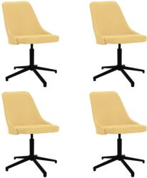 vidaXL 4 buc galben 3090214