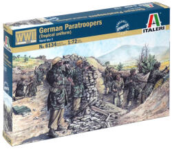 Italeri WWII German Paratroopers Tropical Uniform 1:72 (6134)
