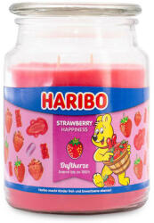 HARIBO Lumânare parfumată Haribo Strawberry Happiness 510 g