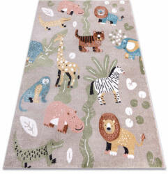 My carpet company kft Szőnyeg FUN Africa gyerekeknek, állatok, Afrika bézs 180x270 cm (O560)