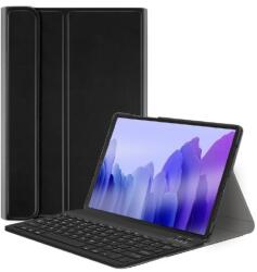 Wooze Illuminated Galaxy Tab A7 Lite 8.7 SM-T220 / T225 Bluetooth billentyűzetes mappa tok fekete
