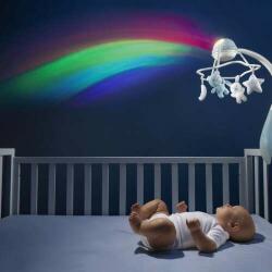 Chicco Rainbow Rainbow muzical 3in1 jucărie rotativă pentru pătuț, proiector, lumină de noapte (CH0110412)