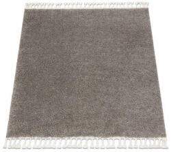 My carpet company kft Szőnyeg BERBER 9000 square barna Rojt shaggy 160x160 cm (GR5025)