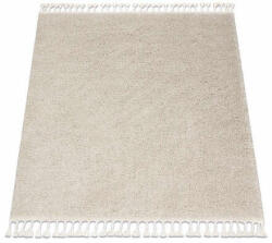 My carpet company kft Szőnyeg BERBER 9000 square krém Rojt shaggy 160x160 cm (GR5023)