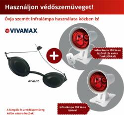 Vivamax Védőszemüveg GYVIL100 és GYVIL150 infralámpához (fekete) (YM-32)