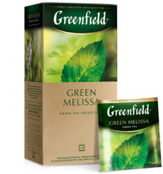 Greenfield Ceai verde Greenfield Green Melissa, 25 plicuri