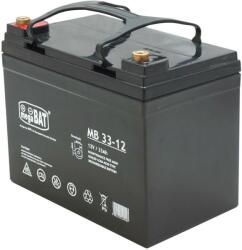 MPL Power Elektro MPL megaBAT MB 26-12 UPS battery Sealed Lead Acid VRLA AGM 12 V 26 Ah Black (VRLA MB 26-12) - pcone