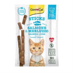 GimCat Sticks Salmon&Trout 4 db lazac és pisztráng rudak