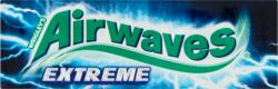 Airwaves Extreme erős mentol- és eukaliptuszízű cukormentes rágógumi édesítőszerrel 14 g
