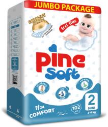 Pine Soft Jumbo pelenka S2 102db 3-6kg mini