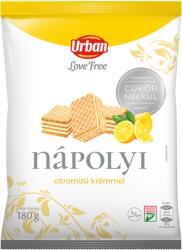 Urbán & Urbán LoveFree hozzáadott cukor nélküli citromízű nápolyi édesítőszerrel 180 g