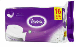 Violeta prémium toalettpapír, 3 rétegű, 16 darabos - illatmentes