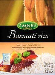 Lestello hosszú szemű fehér basmati rizs 4 x 100 g