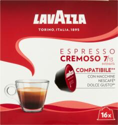 LAVAZZA Espresso Cremoso őrölt pörkölt kávé kapszulákban 16 x 8 g (128 g)