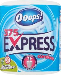 Ooops! Express 375 háztartási papírtörlő 2 rétegű 1 tekercs - ecofamily