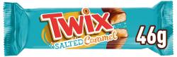 TWIX Salted Caramel kekszes szeletek karamellával, tejcsokoládéba mártva 2 x 23 g (46 g)