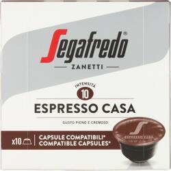 Segafredo Espresso Casa őrölt, pörkölt kávékeverék kapszula 10 x 7, 5 g (75 g)
