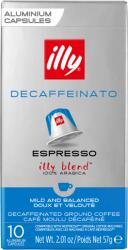 illy Decaffeinato Espresso Illy Blend koffeinmentes őrölt-pörkölt kávé kapszulában 10 db 57 g - ecofamily