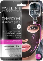 Eveline arcmaszk 20ml koreai textil tisztító aktív szénnel