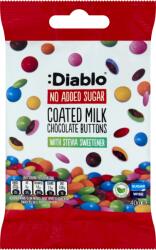 Diablo tejcsokoládé drazsé cukorbevonattal hozzáadott cukor nélkül, édesítőszerekkel 40 g