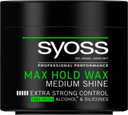 Syoss Max Hold 3in1 hajformázó wax 150 ml - ecofamily