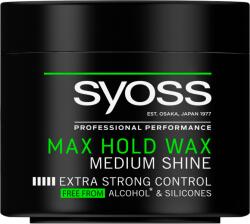 Syoss Max Hold 3in1 hajformázó wax 150 ml