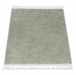 My carpet company kft Szőnyeg BERBER 9000 square zöld Rojt shaggy 160x160 cm (GR5024)