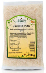  Natura jázmin rizs - 250g - vitaminbolt