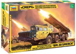 Zvezda Multiple Rocket launch system SMERCH makett harcjármű (5072) (5072)