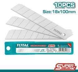TOTAL Set 10 lame cutter dimensiunea 18 mm Total (THT519112)