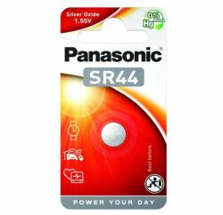 Panasonic SR-44 1.55V ezüst-oxid óraelem, 1 db/bliszter (SR44-1BP)