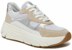GEOX Sneakers Geox D Diamanta D45UFB 01422 C1ZH6 White/Lt Taupe
