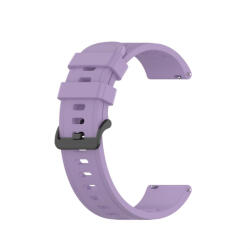 RUBBER Curea universală ceas - lățime 22mm violet
