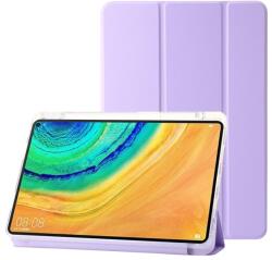 Husă LEATHER pentru Huawei MatePad 10.4 violet