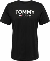 Tommy Jeans Tricou 'ESSENTIAL' negru, Mărimea L