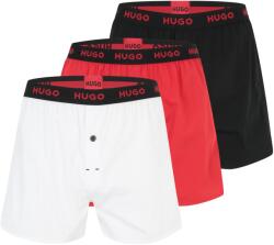 HUGO Boxeralsók piros, fekete, fehér, Méret M