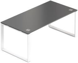 Creator asztal 180 x 90 cm, fehér alap, 2 láb, antracit - rauman - 309 290 Ft