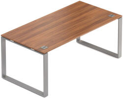 Rauman Creator asztal 180 x 90 cm, szürke alap, 2 láb, dió - rauman - 309 290 Ft