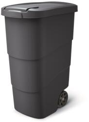 Prosperplast Kerti konténer strapabíró kerekekkel, 90 l, antracit