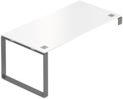 Creator asztal 180 x 90 cm, grafit alap, 1 láb, fehér - rauman - 290 690 Ft